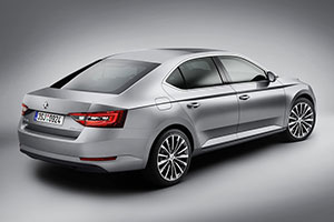 Skoda Superb na svadbu